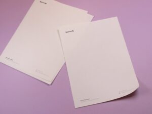 Letterheads cards