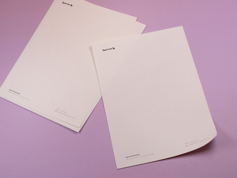 Letterheads cards