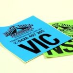 FLUORO PAPER STICKERS