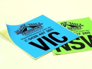 FLUORO PAPER STICKERS