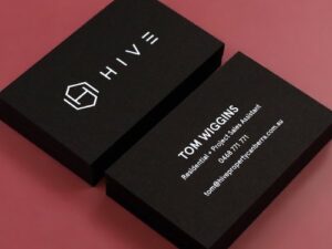 Black Business cards