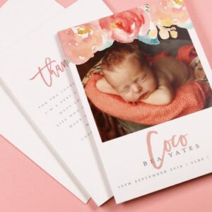 Elegant Birthday Invitation Card Design