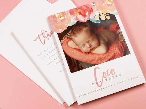 Elegant Birthday Invitation Card Design