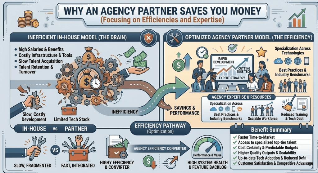 Why an Agency Partner Saves You Money