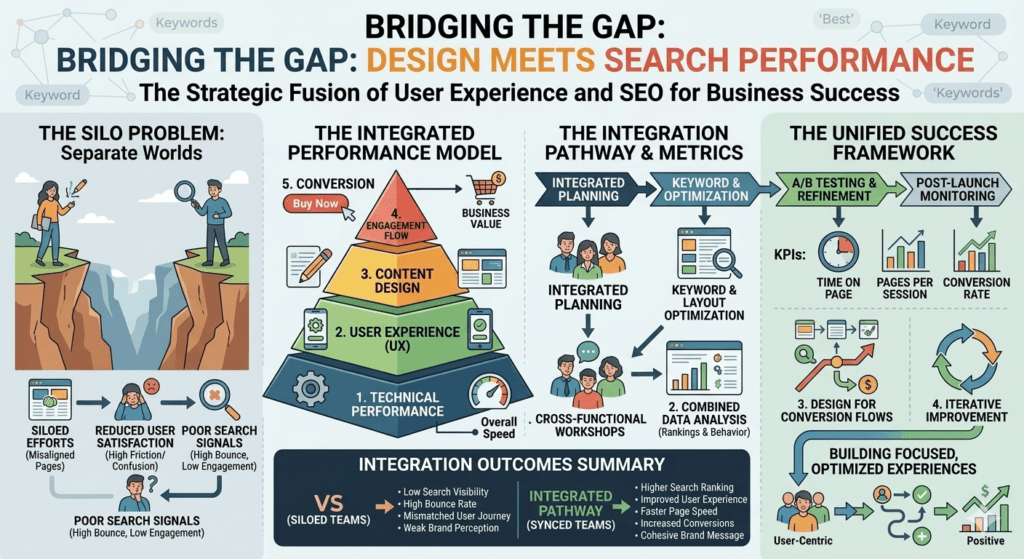 Bridging the Gap: Design Meets Search Performance